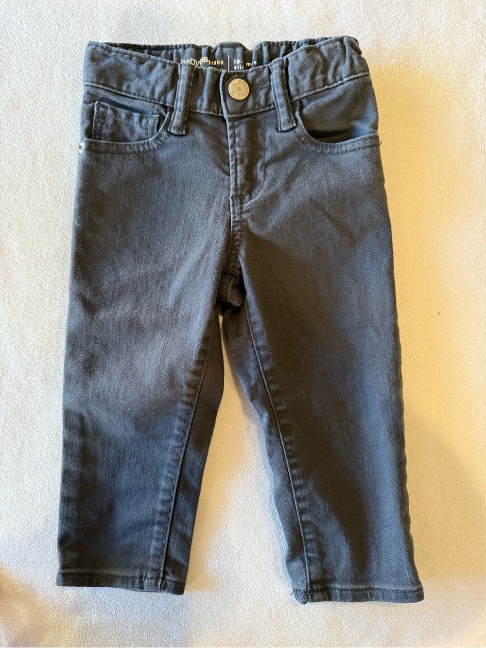 GAP Gray Stretch Twill Kids Pants